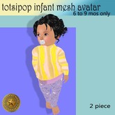 Totsipop INFANT 6-9 Chanel Print Set