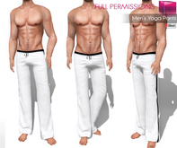 Full Perm Fitmesh and Rigged Mesh Men's Yoga Pants