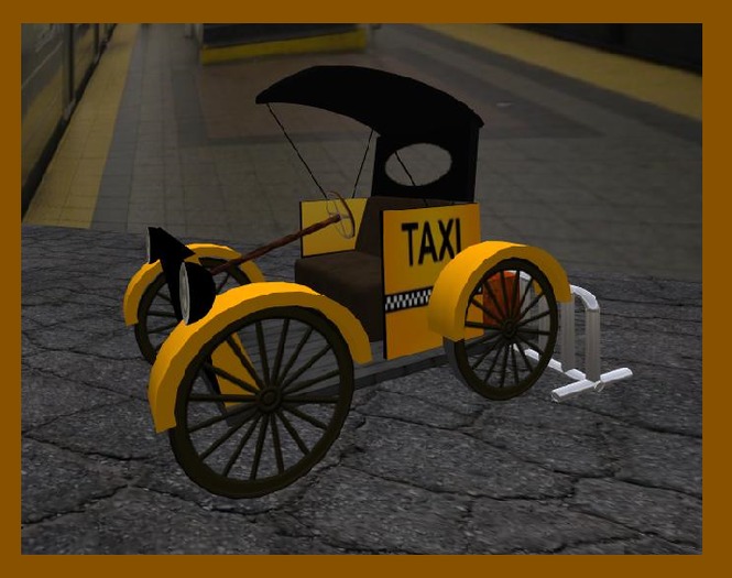Wingsong REZZER RACK: Horseless Carriage Taxi RIDE LITE DB Box