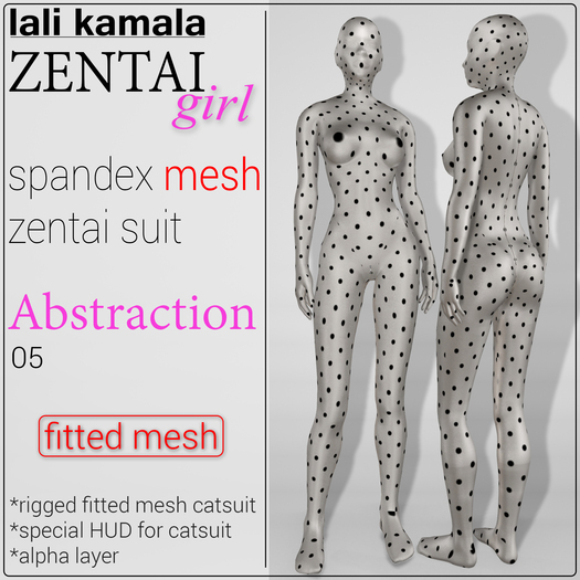 Lali's Mesh Zentai Abstraction 05