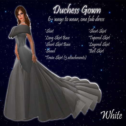 Duchess Gown Grey