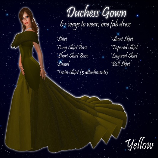 Duchess Gown Grey