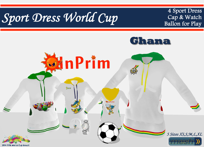 .:InPrim:. Vestido Deportivo de Ghana