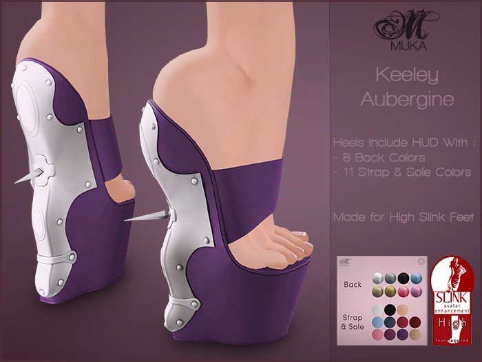*MUKA* Keeley Aubergine