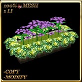 LW_ Potted Coleus Plant Mesh - Blue 1