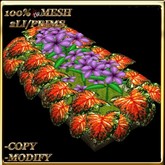 LW_ Caladiums and Periwinkles Planter - Lilac 4 (2 LI / Prims)