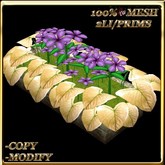 LW_ Potted Coleus Plant Mesh - Blue 1