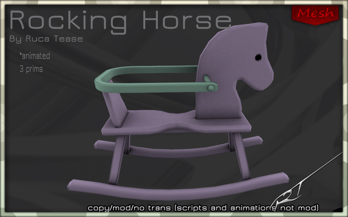 Rocking horse by ruca tease boxed