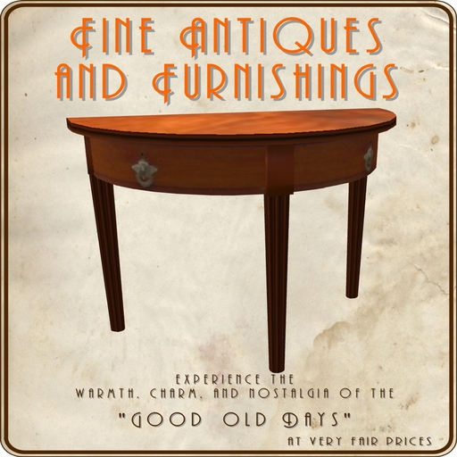 Antique Sidetable (Boxed)