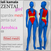 Lali's Mesh Bolero Red