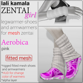 Lali's Mesh Aerobica Shoes Pink