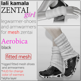 Lali's Mesh Aerobica Shoes Black