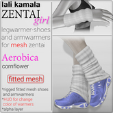 Lali's Mesh Aerobica Shoes Cornflower