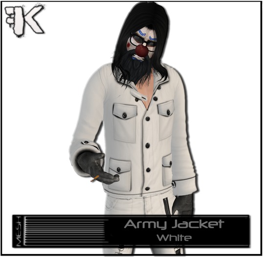 FK! - White Army Jacket