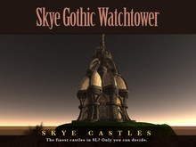 Skye Gothic Castle Watchtower - Part of Skye Gothic Castle Range, Prefab