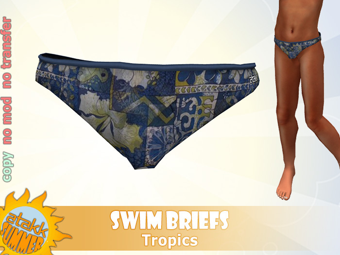 >> ATAKK<<   Tropics Small Swim Briefs 