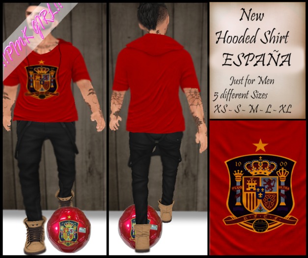 !! Pink Girl!! Hooded spain