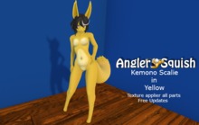 Angler Squish: Kemono Scaly in Yellow