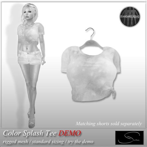 [Stellar] Color Splash Tee DEMO