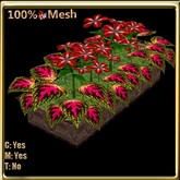 LW_ Potted Coleus Plant Mesh - Blue 1