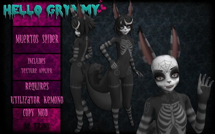 Hello Grymmy! Muertos Spider Mod!