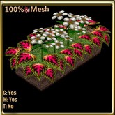 LW_ Potted Coleus Plant Mesh - Blue 1