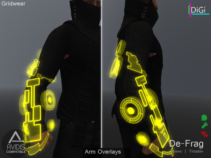 Gridwear - "De-Frag" (Arms)