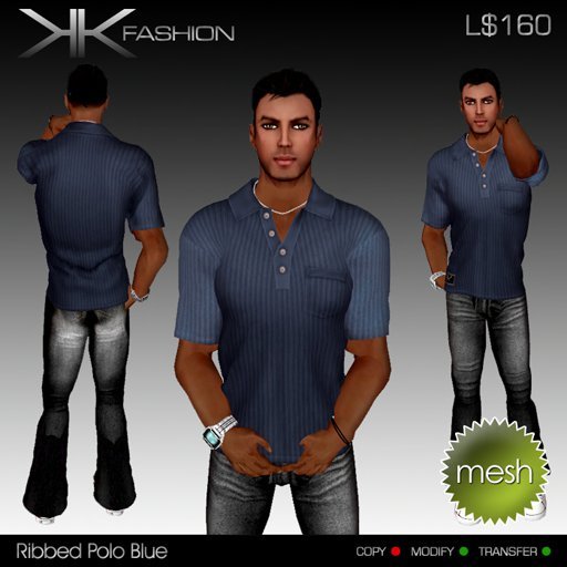 KKF - Edward Rib Polo - Bone