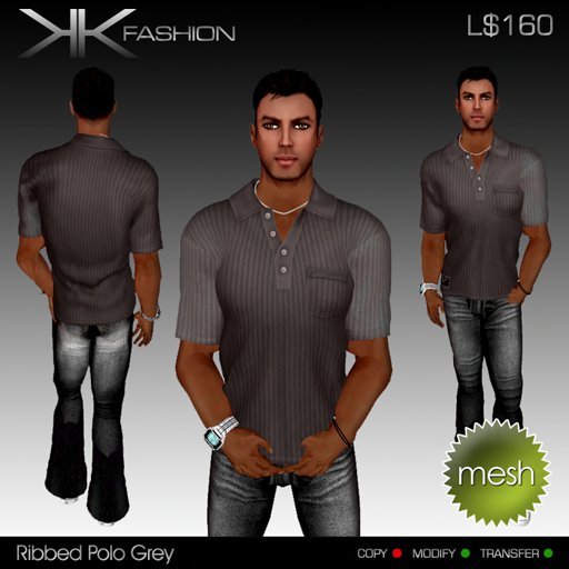 KKF - Edward Rib Polo - Bone