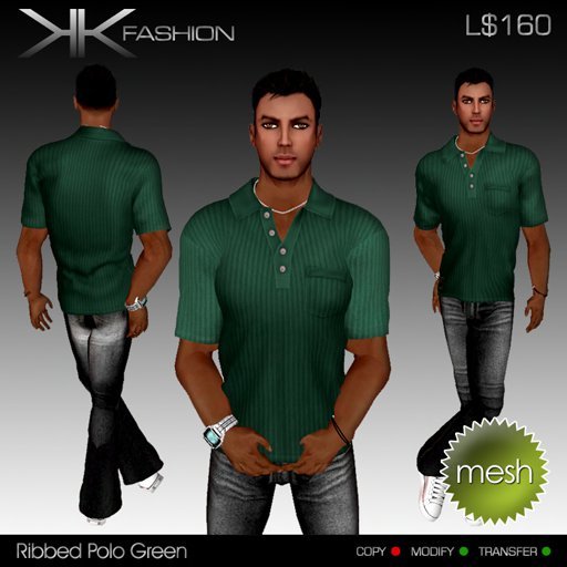 KKF - Edward Rib Polo - Bone