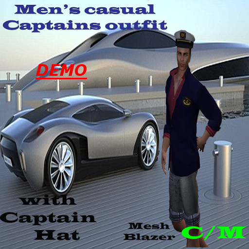 Mens Captian'sJacket MESH DEMO