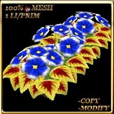 LW_ Primroses and Coleus Planter - Yellow Red Blue (1 LI / Prim)