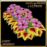 LW_ Potted Coleus Plant Mesh - Blue 1