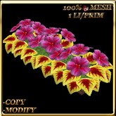 LW_ Primroses and Coleus Planter - Yellow Red 6 (1 LI / Prim)