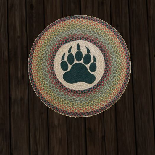 Bear Claw Round Rug