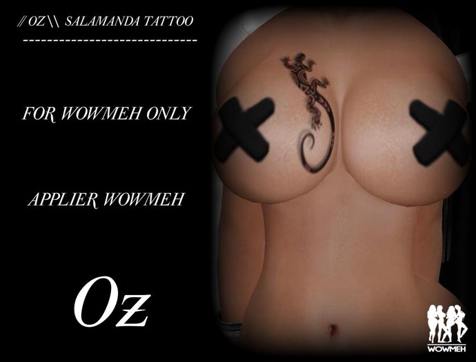 // OZ \\ SALAMANDA TATTOO