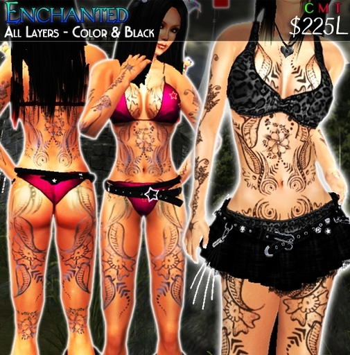 ::Para Designs:: Enchanted Tattoo