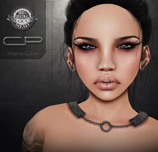 Cute Poison - Miseria Collar (Black)