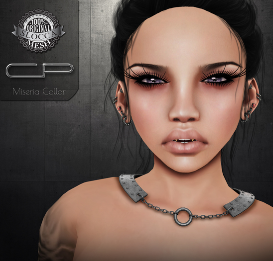 Cute Poison - Miseria Collar (Silver)