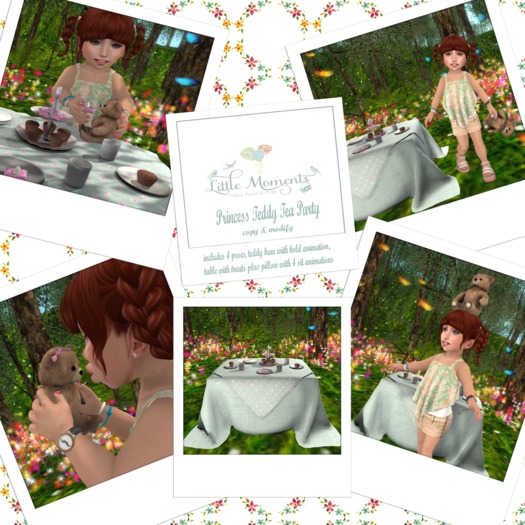 Little Moments-Princess Teddy Tea Party