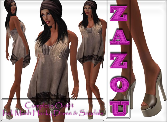 ZaZou Mesh Summer Hanky Demo