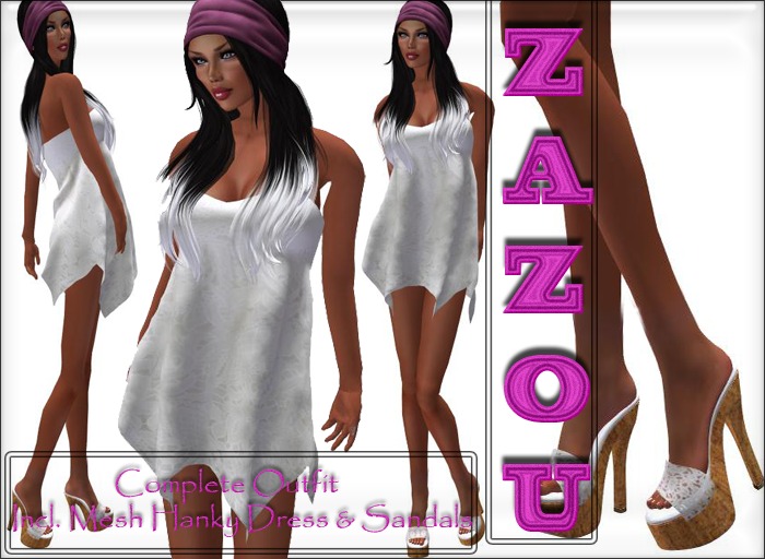 ZaZou Mesh Summer Hanky Complete 1