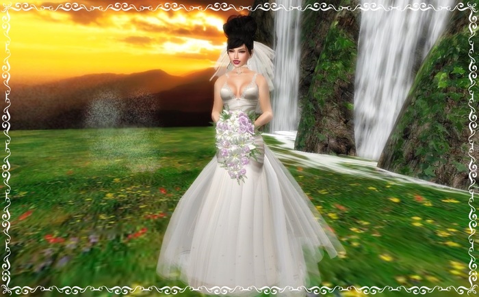 Bridal Bouquet Pink purity