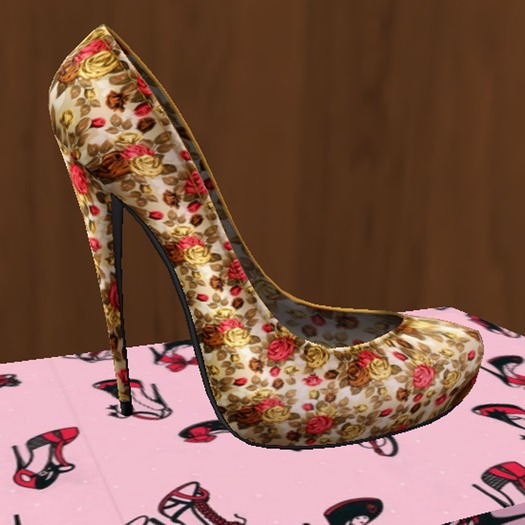 Autumn Rose Heels