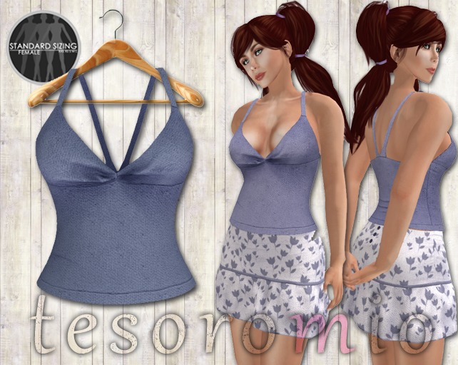 *tesoromio* Summer Top Violet