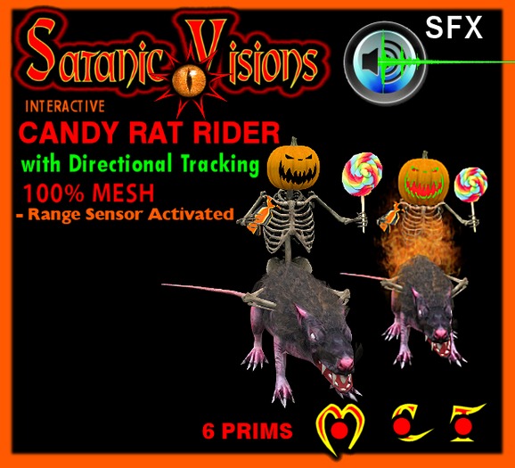 Tracking Candy Rat Rider