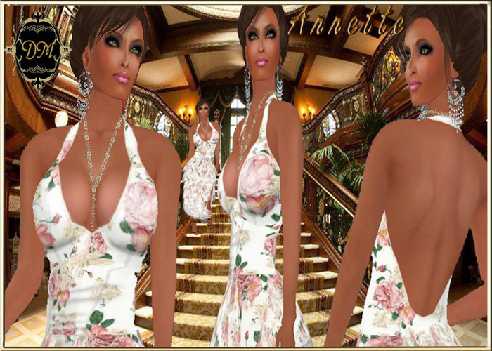 DM DESIGN'S ANNETTE SUMMER SUNDRESS(UPDATED)