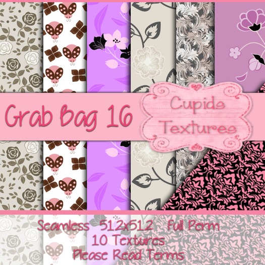 *Cupids Textures * 10 GRAB BAG 16
