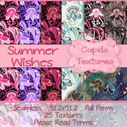 *Cupids Textures * 25 SUMMER WISHES