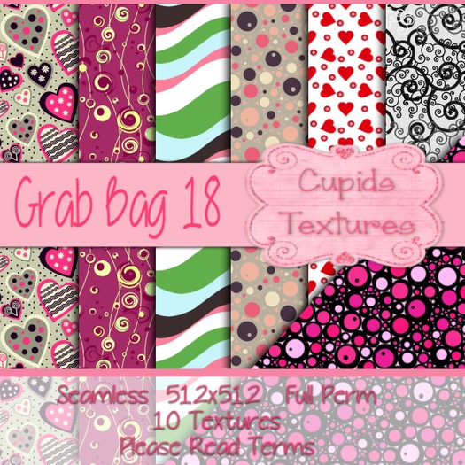 *Cupids Textures * 10 GRAB BAG 18
